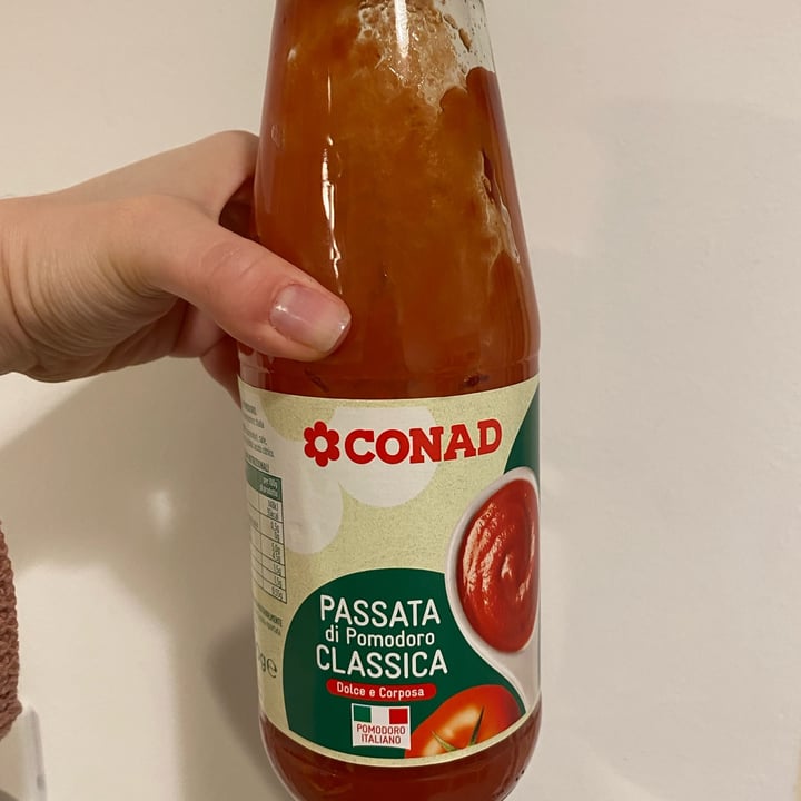 photo of Conad Passata di Pomodoro Classica shared by @elenadale on  06 Apr 2022 - review