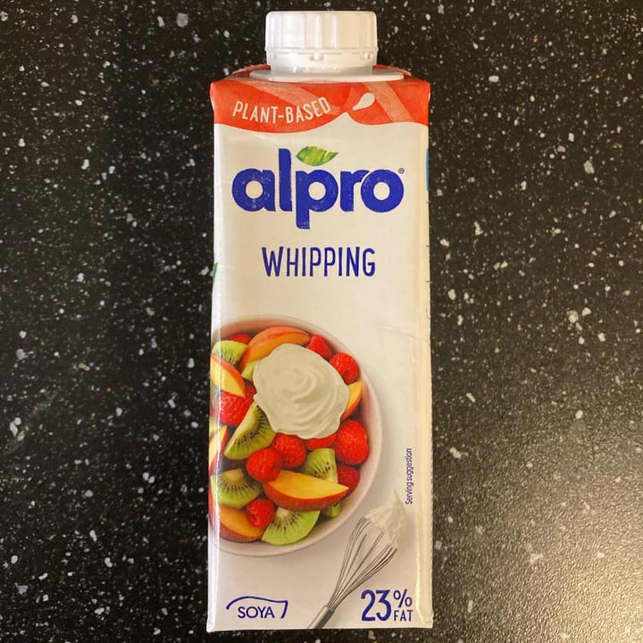 photo of Alpro Whipping cream shared by @frederikbuhrmann on  19 Dec 2020 - review