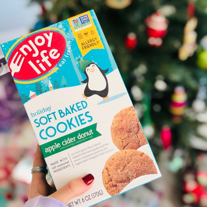 photo of Enjoy Life Apple Cider Donut Soft Baked Cookies shared by @alexanicole on  30 Dec 2021 - review