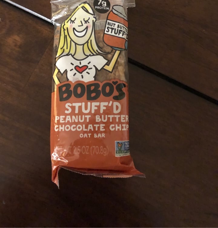 photo of Bobo's Stuff’d Peanut Butter Chocolate Chip Oat Bar shared by @courtlynn on  06 Sep 2020 - review