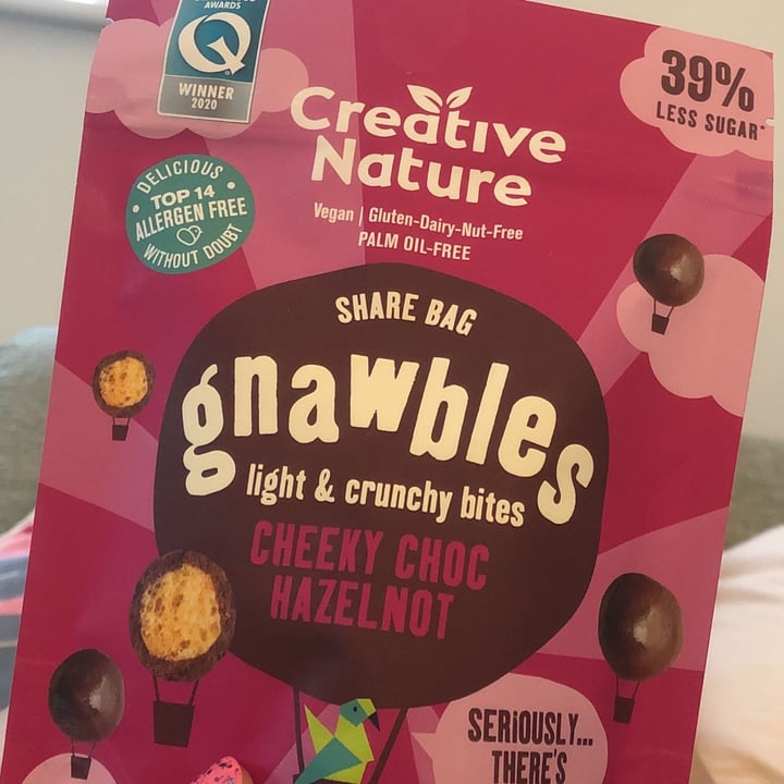 photo of Creative Nature Gnawbles Cheeky Choc Hazelnot shared by @jaquelinetinson on  10 Jun 2022 - review