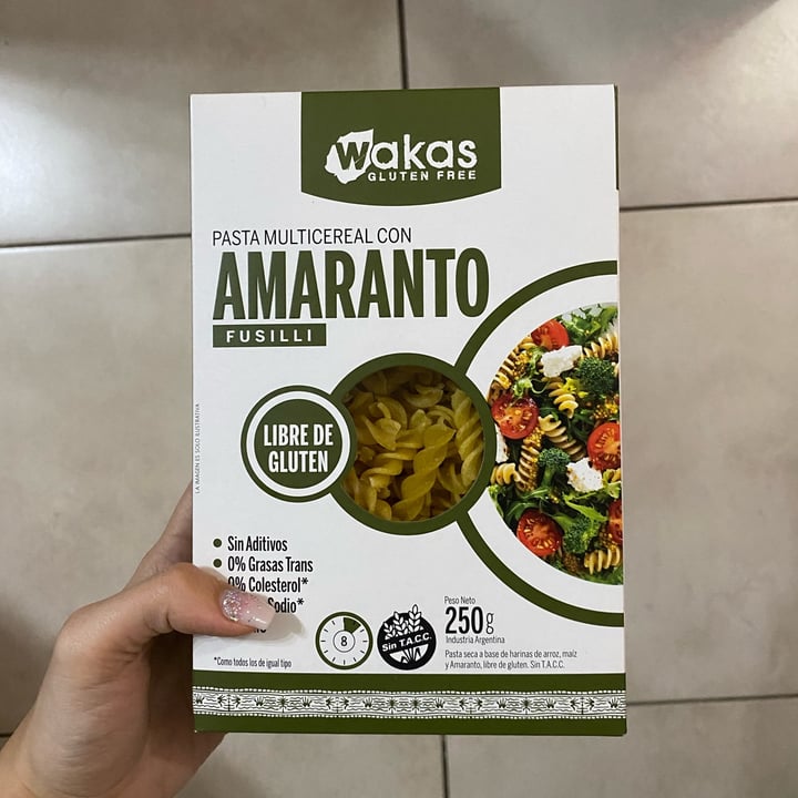 photo of Wakas Pasta Multicereal con Amaranto shared by @luciagiacomo on  23 Apr 2022 - review