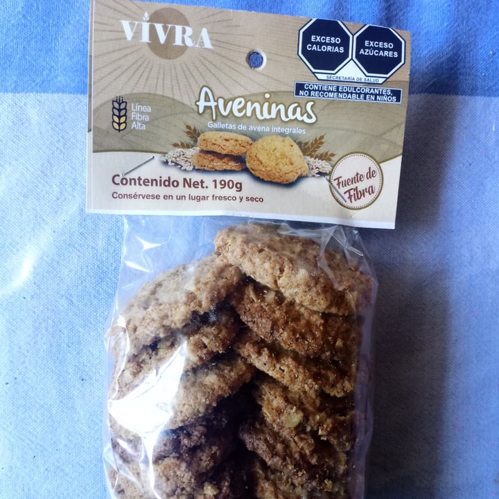 photo of Vivra Galletas de avena integrales (Aveninas) shared by @vantedelions on  31 Jan 2022 - review