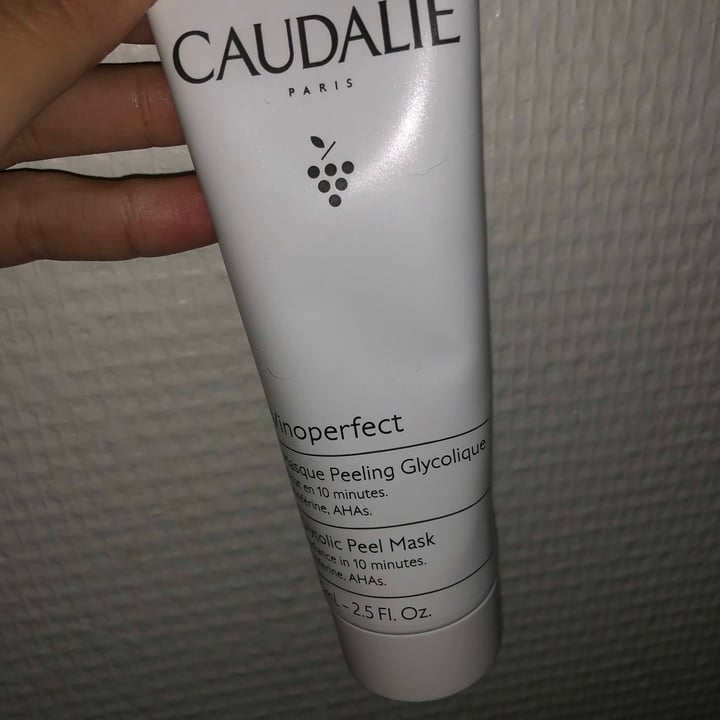photo of Caudalíe glycolic peel mask vinoperfect shared by @marionaubry on  09 Dec 2022 - review