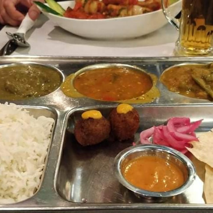 photo of Veggie Garden Thali shared by @katerinapap on  21 Aug 2022 - review