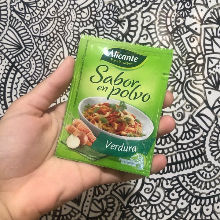 photo of Alicante Sabor en Polvo Verdura shared by @amantedelpasto on  26 Jan 2021 - review