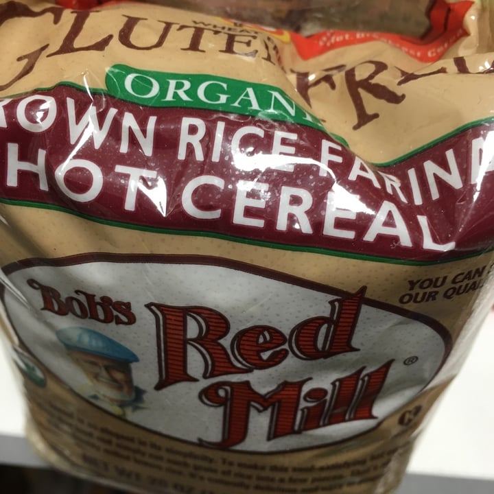 photo of Bob's Red Mill Brown rice farina hot cereal shared by @zeuy on  01 Mar 2021 - review