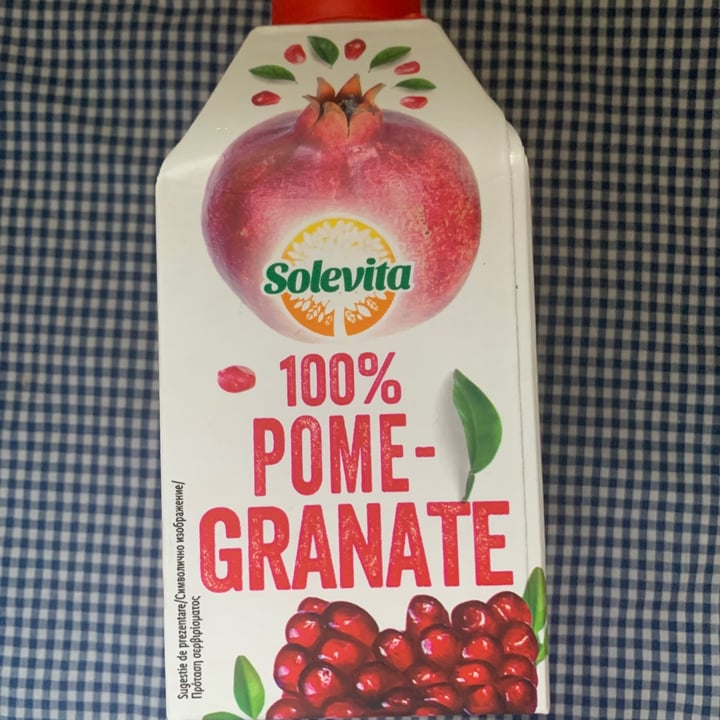 photo of Solevita Pomegranate juice shared by @mousy on  01 Jul 2021 - review