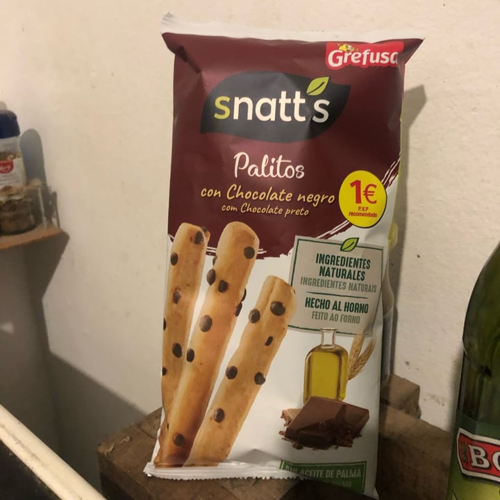 photo of snatt’s Palitos con chocolate negro shared by @beardandjays on  18 Dec 2021 - review