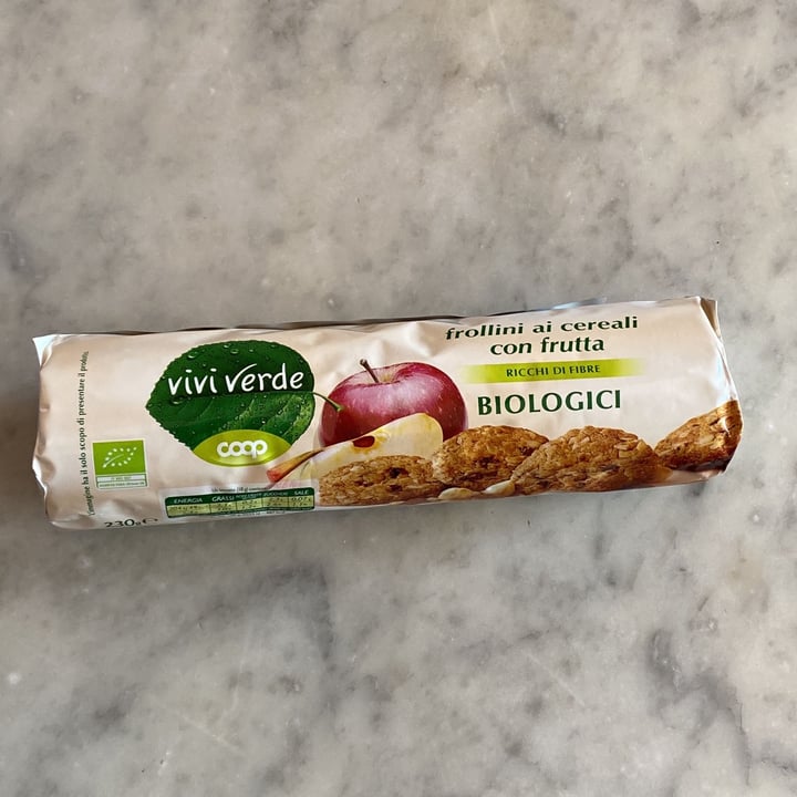 review photo of Vivi Verde Coop Frollini ai cereali con frutta. Bio shared by @salvia on 10 Mar 2022 - review