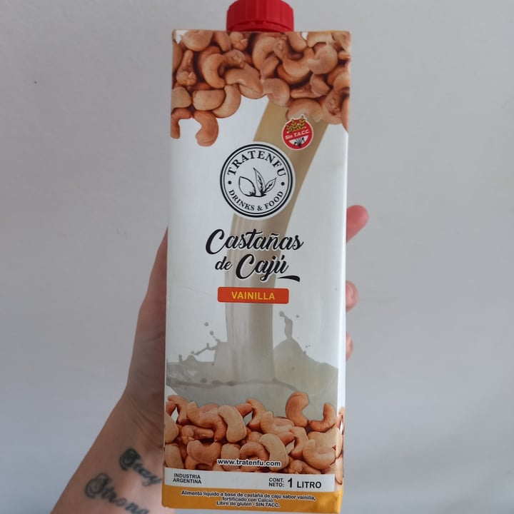 photo of Tratenfu Leche de castañas de caju vainilla shared by @nativegantandil on  29 Dec 2021 - review