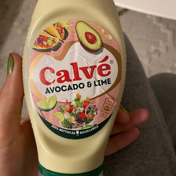 photo of Calvé Avocado e lime shared by @letiziatremolada on  06 Oct 2022 - review