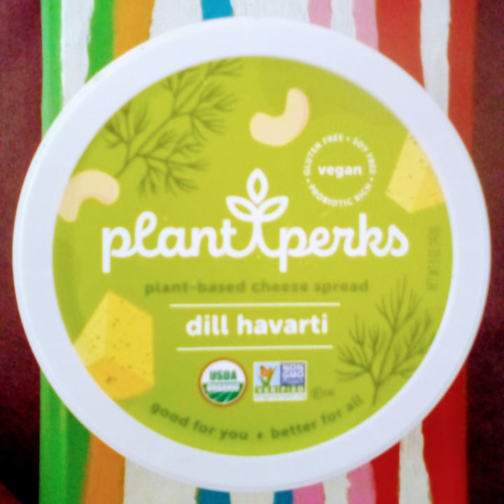 photo of Plant Perks Dill Havarti Cheese Spread shared by @feelideal on  29 Apr 2022 - review