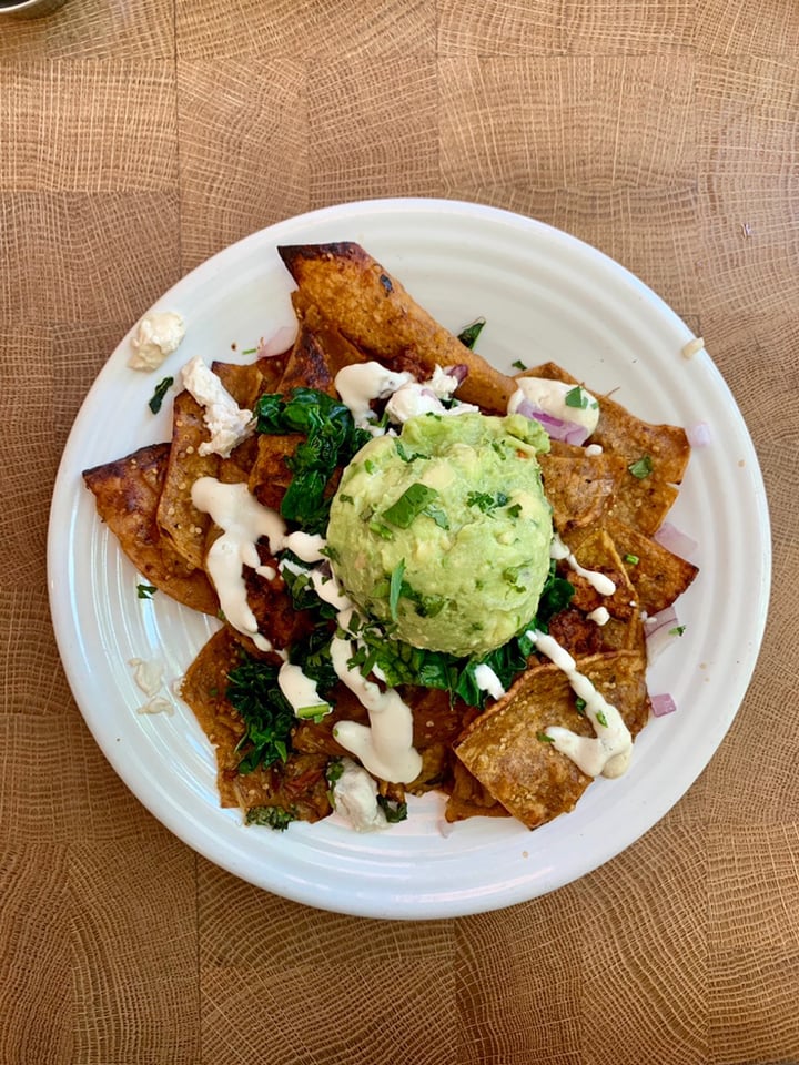 review photo of Cafe Gratitude San Diego Festive - Chilaquiles shared by @alaine on 20 Aug 2019 - review