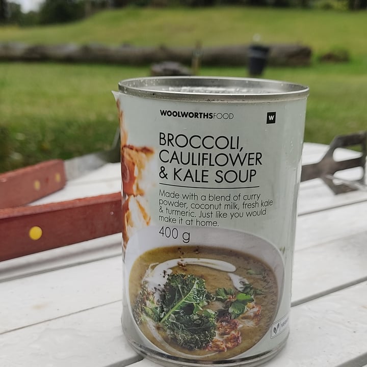 photo of Woolworths Broccoli, Cauliflower and Kale Soup shared by @anxietea on  30 Mar 2021 - review