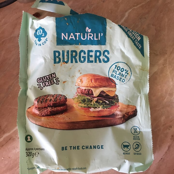 review photo of Naturli' Burgers soy based gluten free shared by @mogadenisa on 05 Jul 2022 - review