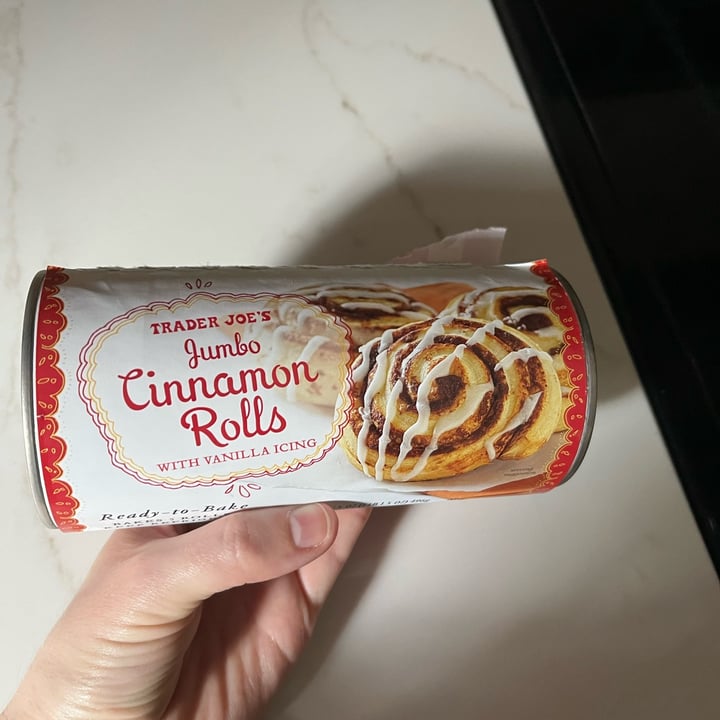 photo of Trader Joe's Jumbo Cinnamon Rolls shared by @northmeetssouth on  30 May 2022 - review