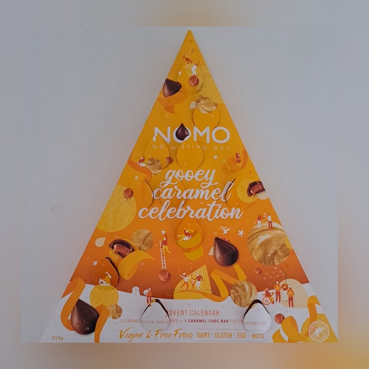 review photo of NOMO Caramel Advent Calendar shared by @veganellas on 16 Dec 2022 - review