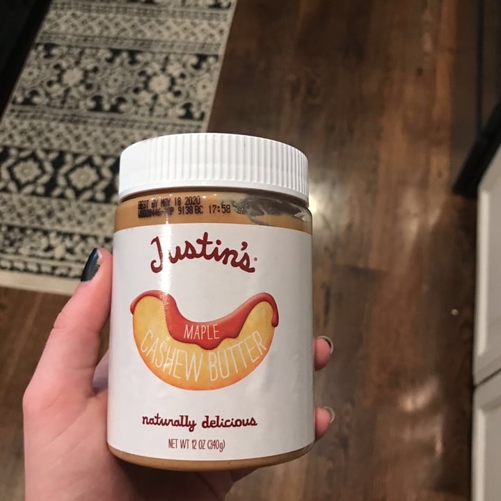 review photo of Justin's Maple Cashew Butter shared by @happycow on 05 Jan 2020 - review