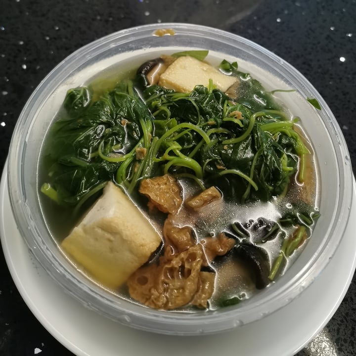 photo of Xuan Miao Vegan Spinach soup shared by @ycarolyn on  15 Jun 2021 - review