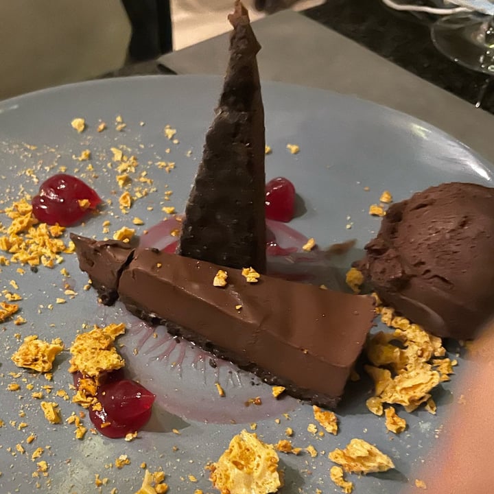review photo of Harvest Culture Eaterie Vegan Chocolate Tarte shared by @mariajamison on 07 Apr 2022 - review