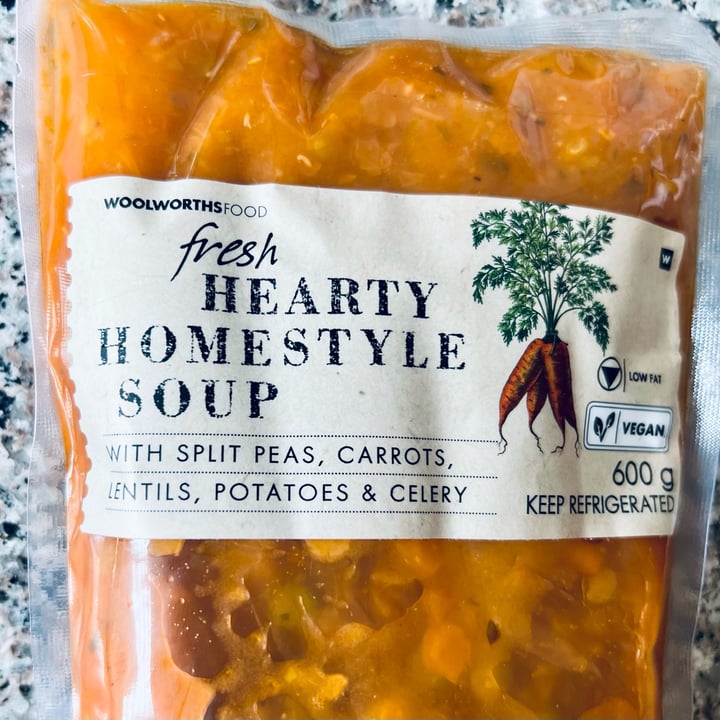 photo of Woolworths Food Fresh Hearty Homestyle Soup shared by @lienloves on  03 Sep 2022 - review