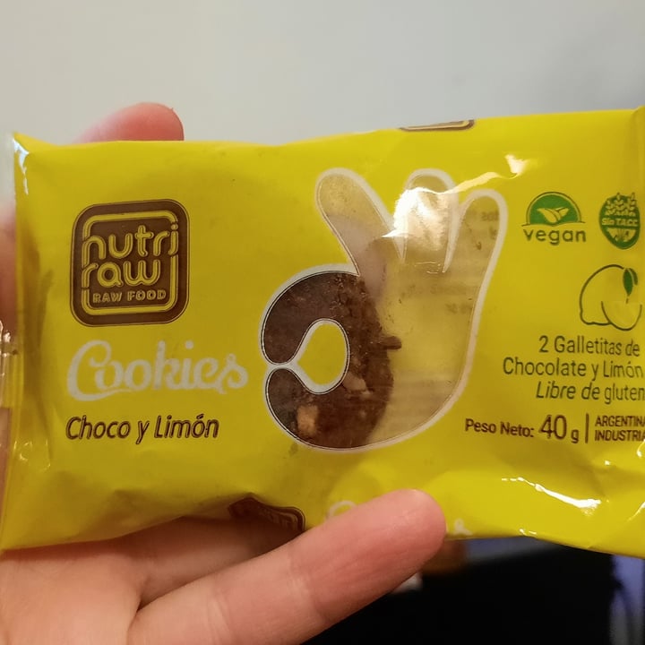 photo of Nutri Raw Cookies choco y limón shared by @lurethemwithfood on  20 Aug 2022 - review