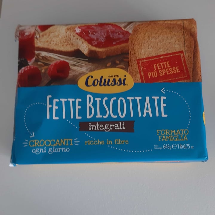 photo of Colussi Fette Biscottate shared by @simonalupin on  22 Dec 2021 - review
