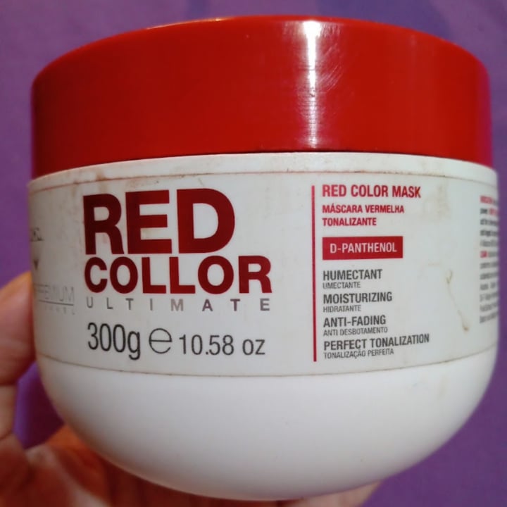 review photo of Ultimate Premium Professionnel Red Collor Ultimate - Mascara Vermelha Tonalizante shared by @ivanapiton on 03 May 2022 - review