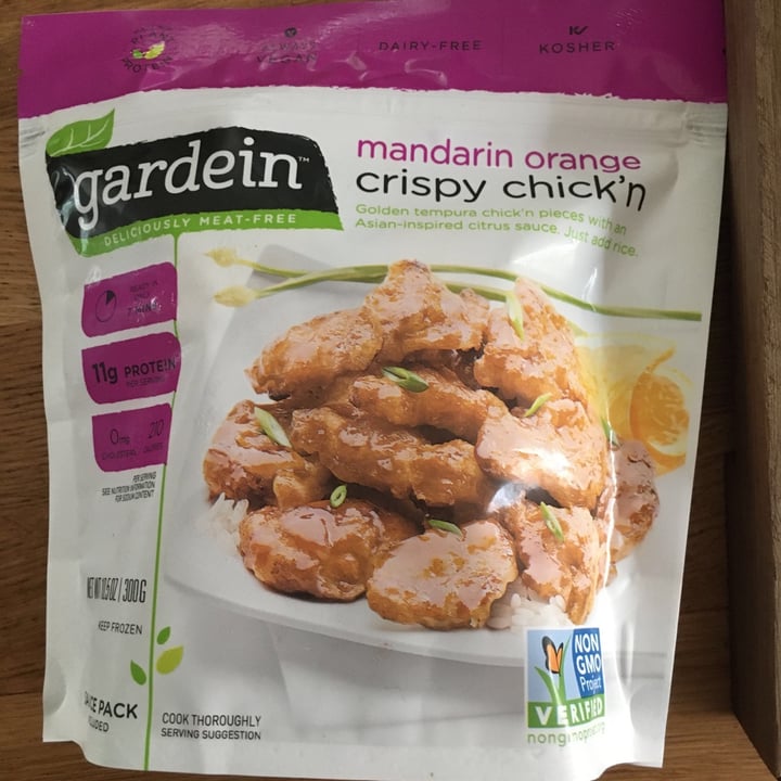 review photo of Gardein Mandarin Orange Crispy Chick’n shared by @heartwoodhaven on 30 Apr 2020 - review