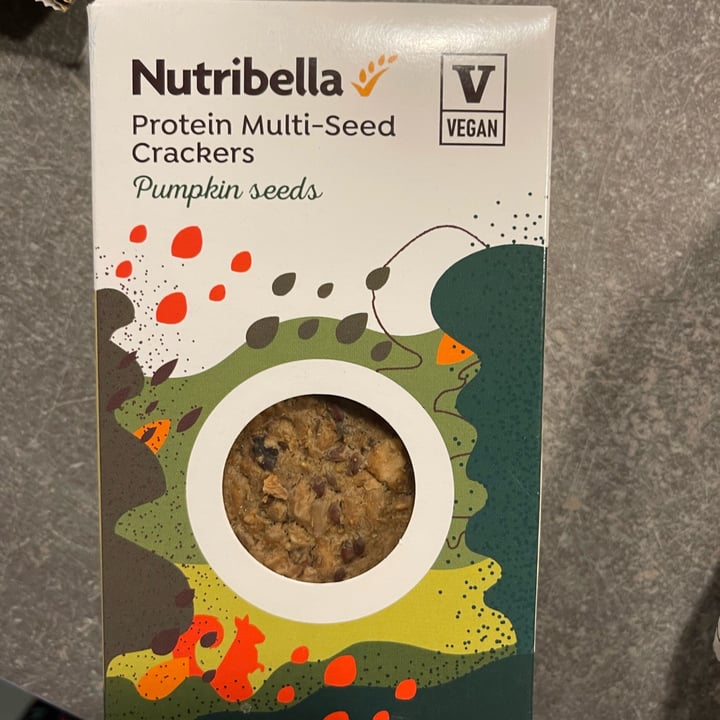 photo of Nutribella Protein Multi Seed Crackers. Pumpkin. shared by @kiara1204 on  31 Oct 2022 - review