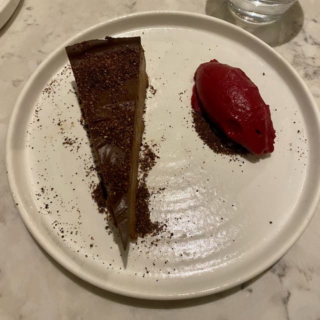 Photo of the dish “Chocolate Cheesecake”