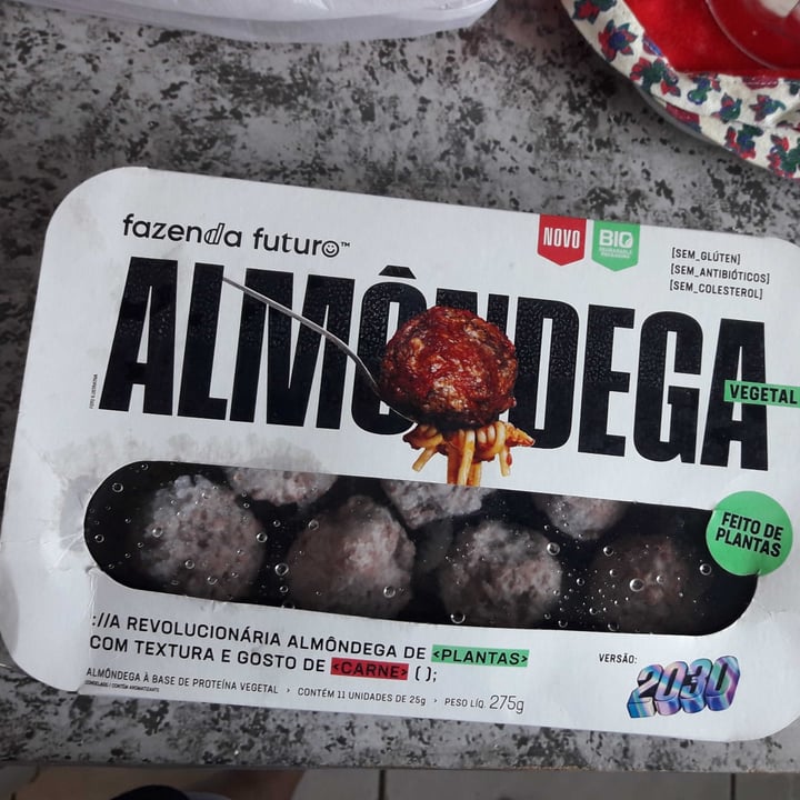 review photo of Fazenda Futuro - Future Farm Almôndega Vegetal shared by @fernandabrodrigues39 on 19 Jun 2022 - review