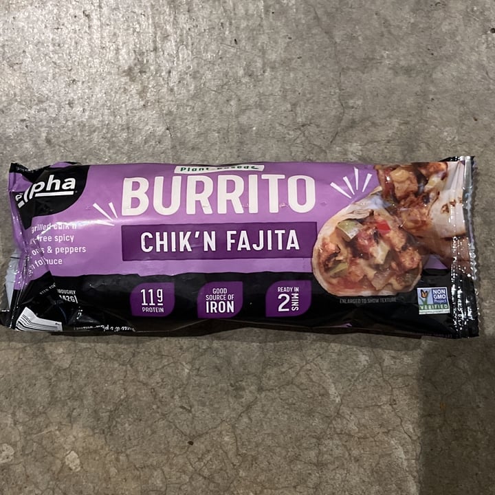 photo of Alpha Foods Alpha Chik'n Fajita shared by @ddw1987 on  13 May 2022 - review
