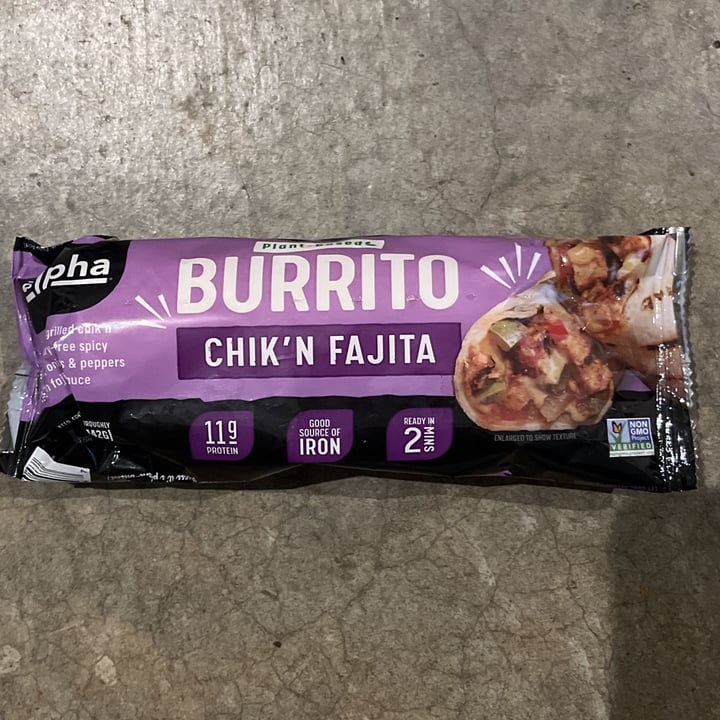 review photo of Alpha Foods Alpha Chik'n Fajita shared by @ddw1987 on 13 May 2022 - review