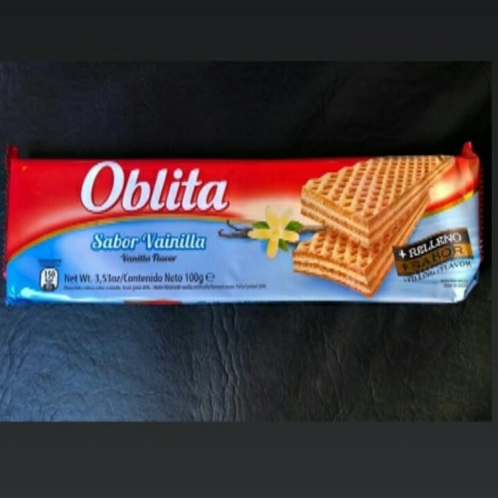 review photo of Oblita Obleas sabor vainilla shared by @lourdesquatrin on 04 Jun 2020 - review