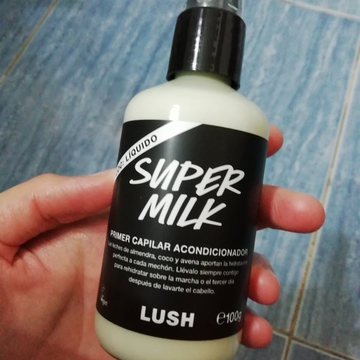 LUSH Fresh Handmade Cosmetics Super Milk Review