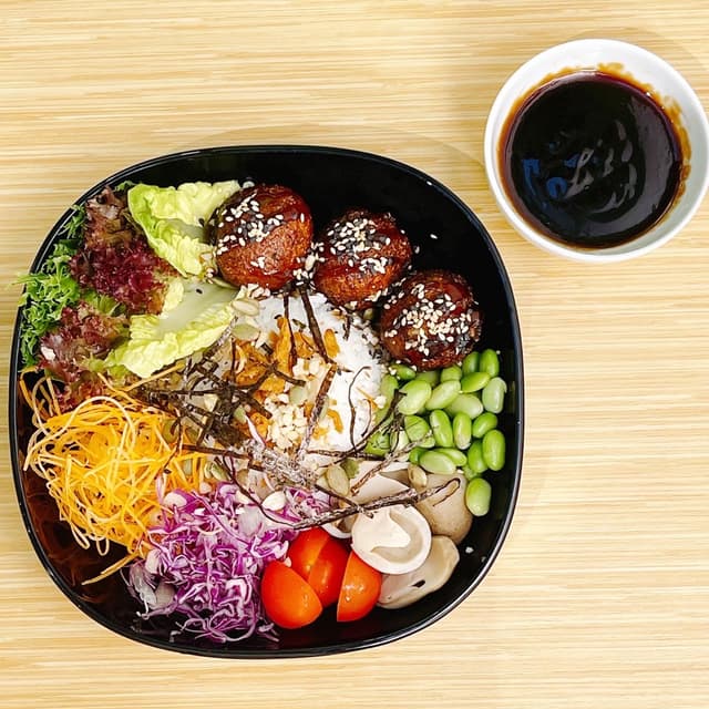 Photo of the dish “Japanese Meatball Bowl”