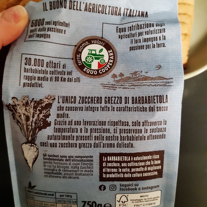 photo of Italia Zuccheri nostrano zucchero grezzo di barbabietola shared by @consusmall on  18 Jan 2023 - review