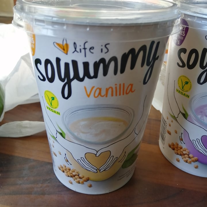 photo of ALDI Soyummy Vanilla yoghurt shared by @irune on  11 Jul 2020 - review
