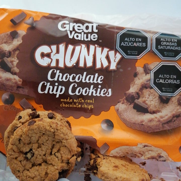 photo of Great Value  Chunky Chocolate Chip Cookies shared by @leowolfv on  26 Feb 2021 - review