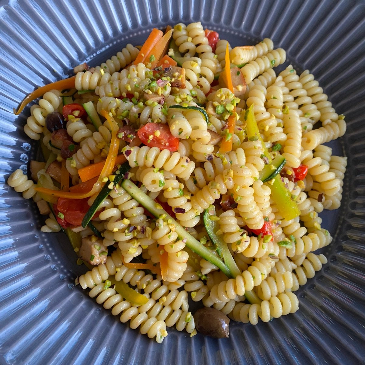 Fusilli Ristorante Fusilli Con Tofu Affumicato E Verdure Saltate at Ristorante Pizzeria La ...