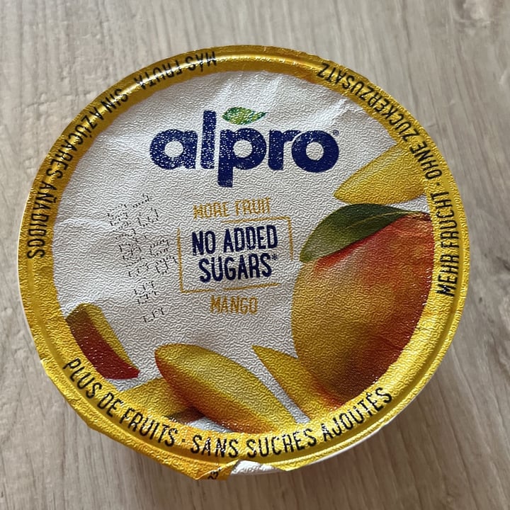 review photo of Alpro Mango Yogurt (No Added Sugars) shared by @saritis on 27 Jun 2022 - review