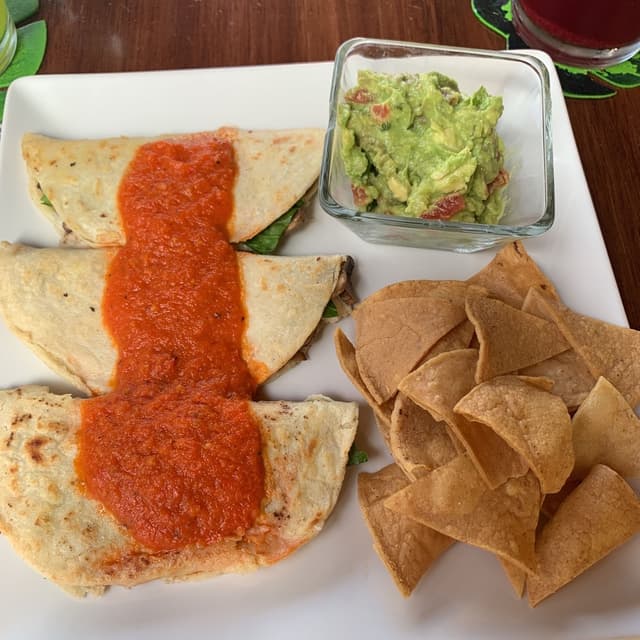Foto do prato “Quesadillas”