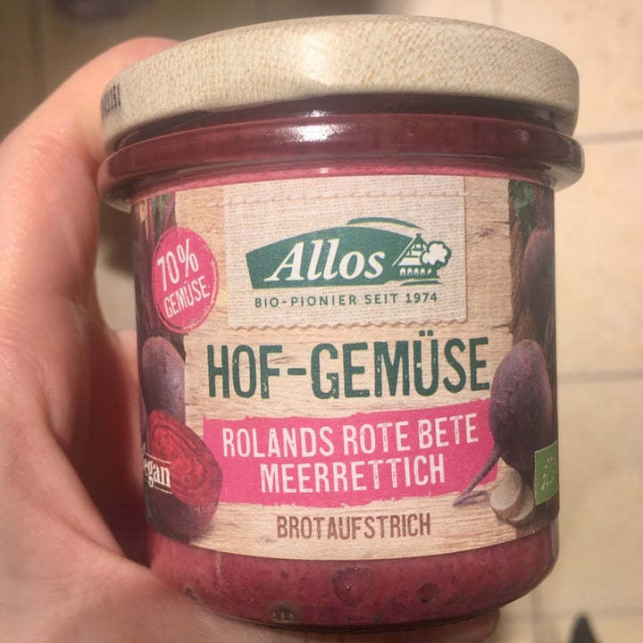 review photo of Allos Rolands Rote Bete Meerrettich shared by @meerliebe on 21 Oct 2021 - review