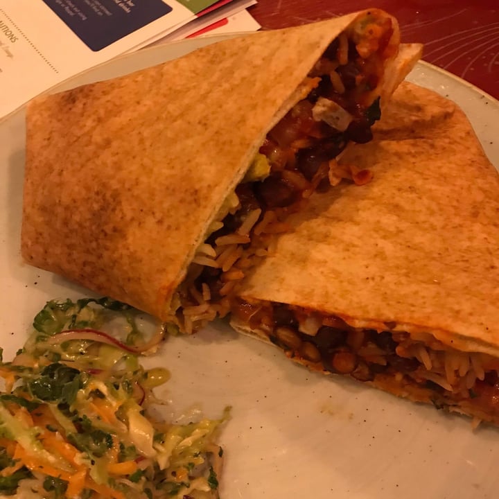 review photo of Ocho Lounge Roasted sweet potato burrito shared by @robynmansir on 24 Aug 2020 - review
