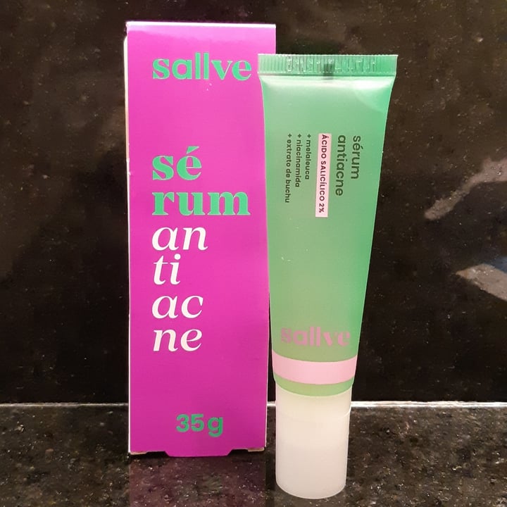 review photo of Sallve Serum antiacne shared by @amanditarisnik on 11 Jul 2021 - review