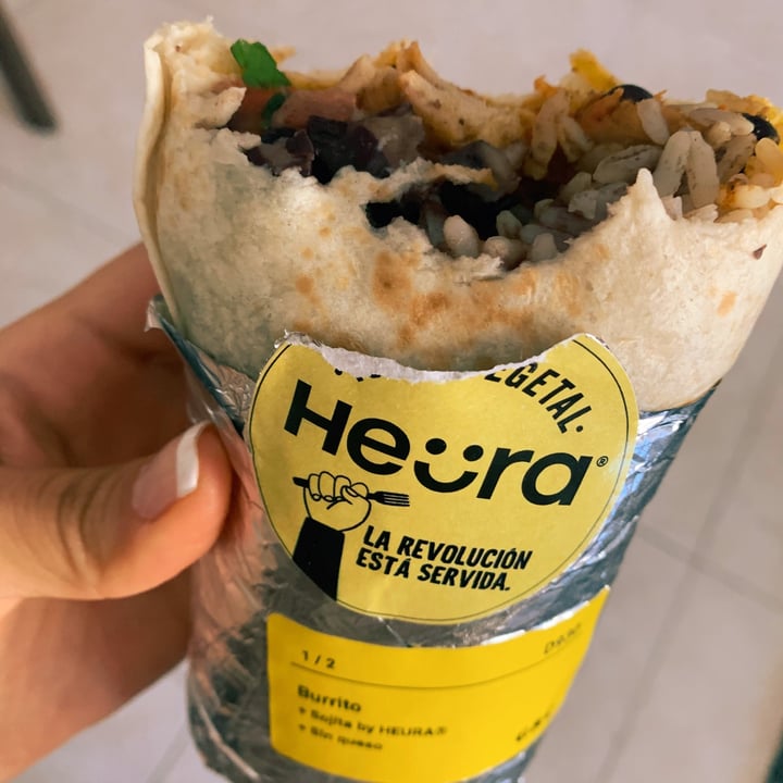 photo of Gonzalez & Co Burrito con heura shared by @gechauca28 on  14 Feb 2021 - review
