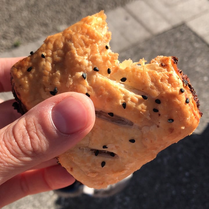 photo of Coffee in the Wood New vegan sausage roll shared by @vegansuttonmama on  03 Sep 2020 - review