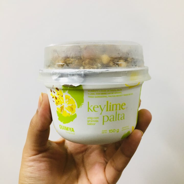 photo of Quimya Yogur con Granola Keylime Palta shared by @sofiporti on  30 Oct 2020 - review